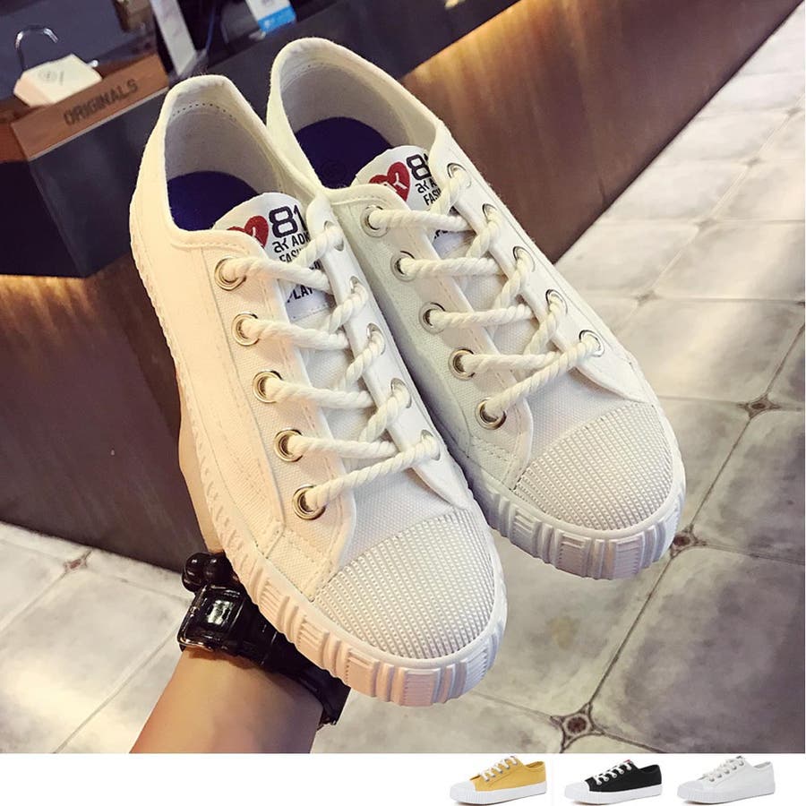 スニーカー レディースシューズ キャンバススニーカー 美脚 歩きやすい 人気 品番 Ii Miniministore ミニミニストア のレディースファッション通販 Shoplist ショップリスト スニーカー レディースシューズ キャンバススニーカー 美脚 歩きやすい 人気 品番 Ii Miniministore ミニミニストア のレディースファッション通販 Shoplist ショップリスト