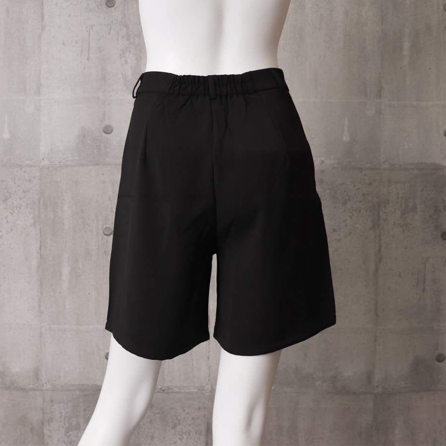 無地ハーフパンツ レディース 春夏 オフィスカジュアル[品番