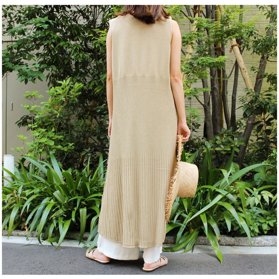 ノースリーブニットワンピース ニットワンピース ブラック 品番 Mdrw Mode Robe モードローブ のレディースファッション通販 Shoplist ショップリスト