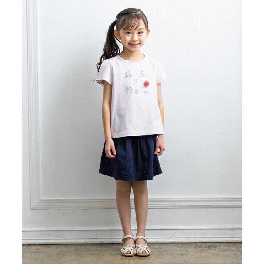 子供服 女の子 Tシャツ[品番：NONK0002093]｜moononnon