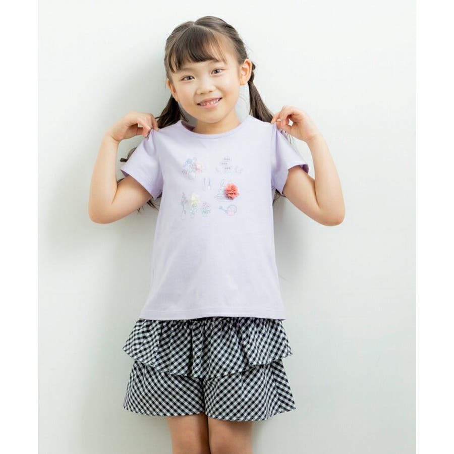 子供服 女の子 Tシャツ[品番：NONK0002093]｜moononnon