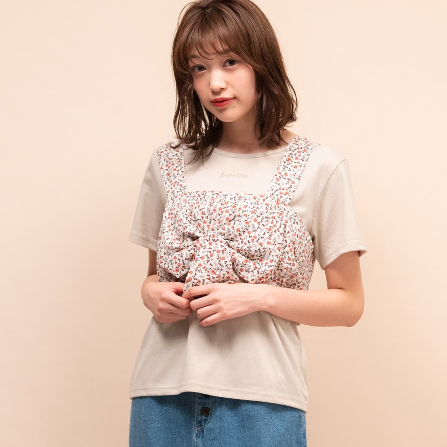 ○Emsexcite○ 2way花柄ビスチェSET[品番：RTGW0001236]｜RETRO  GIRL（レトロガール）のレディースファッション通販｜SHOPLIST（ショップリスト）