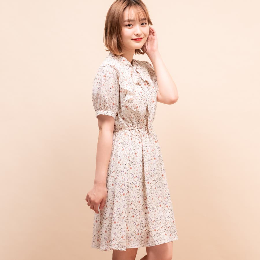 Emsexcite ボウタイ花柄op 品番 Rtgw Retro Girl レトロガール のレディースファッション通販 Shoplist ショップリスト