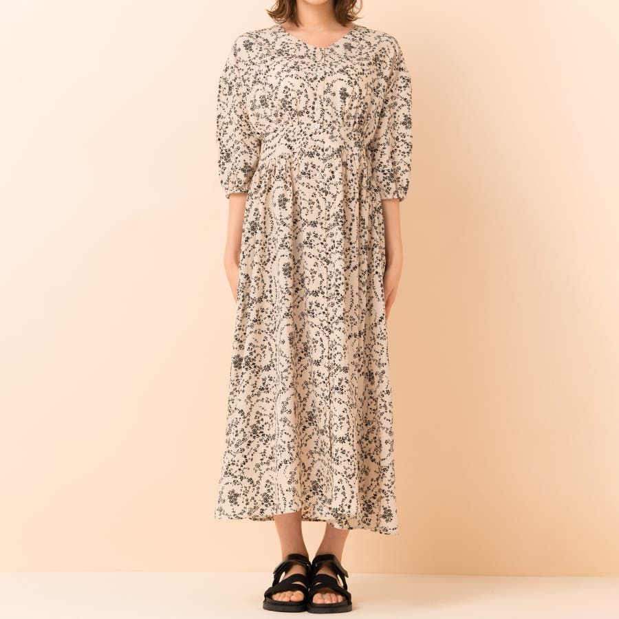 Retro Girl 半袖ガウン柄op 品番 Rtgw Retro Girl レトロガール のレディースファッション通販 Shoplist ショップリスト