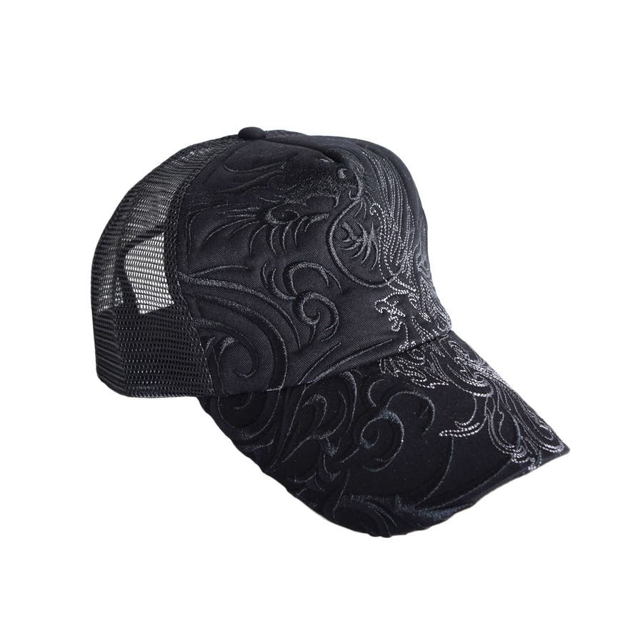 トライバル柄トップス クロップドヘッズ) CROPPED HEADS 唐獅子トライバル柄TEE (SS