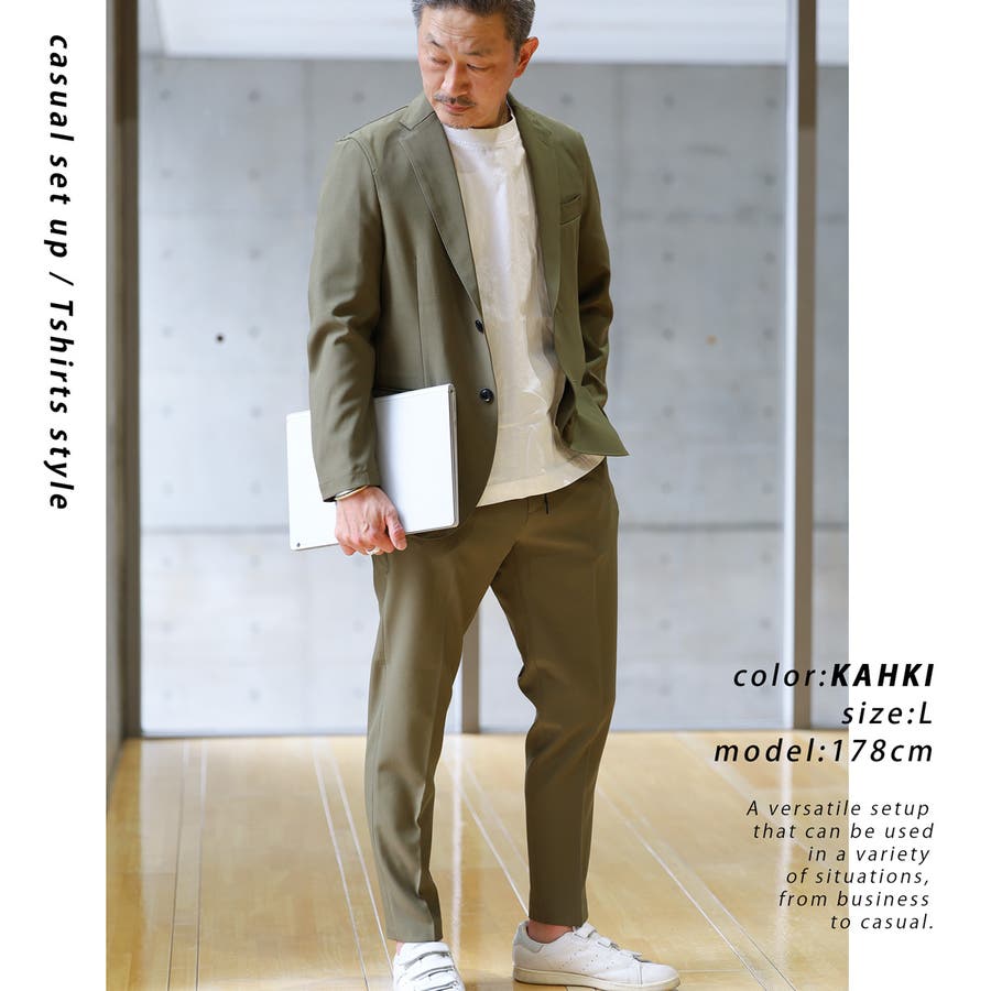 希少】ドモン セットアップ Mサイズ ボルドー ダブルブレスト メンズ