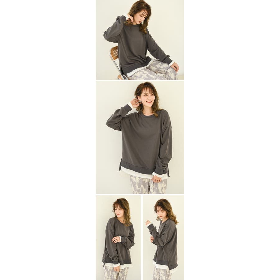 スウェット トレーナー レディース[品番：NWGW0001530]｜NEWGIRL