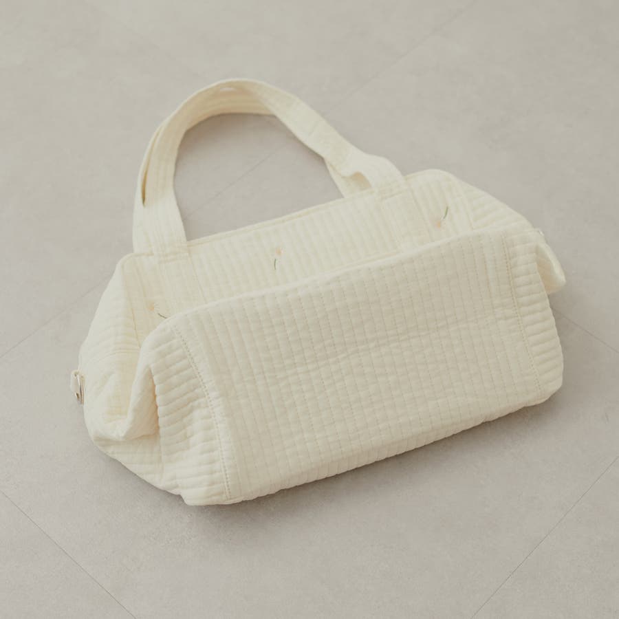 natural couture】〈mamamo〉スビ刺繍ボストンBAG[品番：NCLW0014816]｜NICE CLAUP / OLIVE des  OLIVE OUTLET（ナイスクラップ オリーブデオリーブ アウトレット）のレディースファッション通販｜SHOPLIST（ショップリスト）