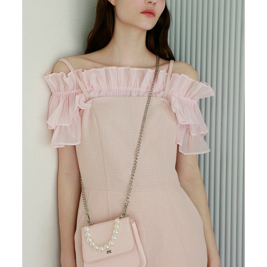 Seemi】バックリボンサロペット[品番：NCLW0010357]｜NICE CLAUP
