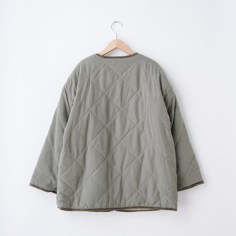 50%OFF】 SETENS 2wayキルト ボアリバーシブルコート - ロングコート
