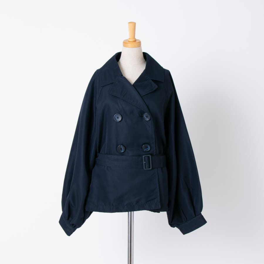 バックプリーツ ショート丈トレンチコート 品番 Olow Olive Des Olive Outlet オリーブデオリーブアウトレット のレディースファッション通販 Shoplist ショップリスト