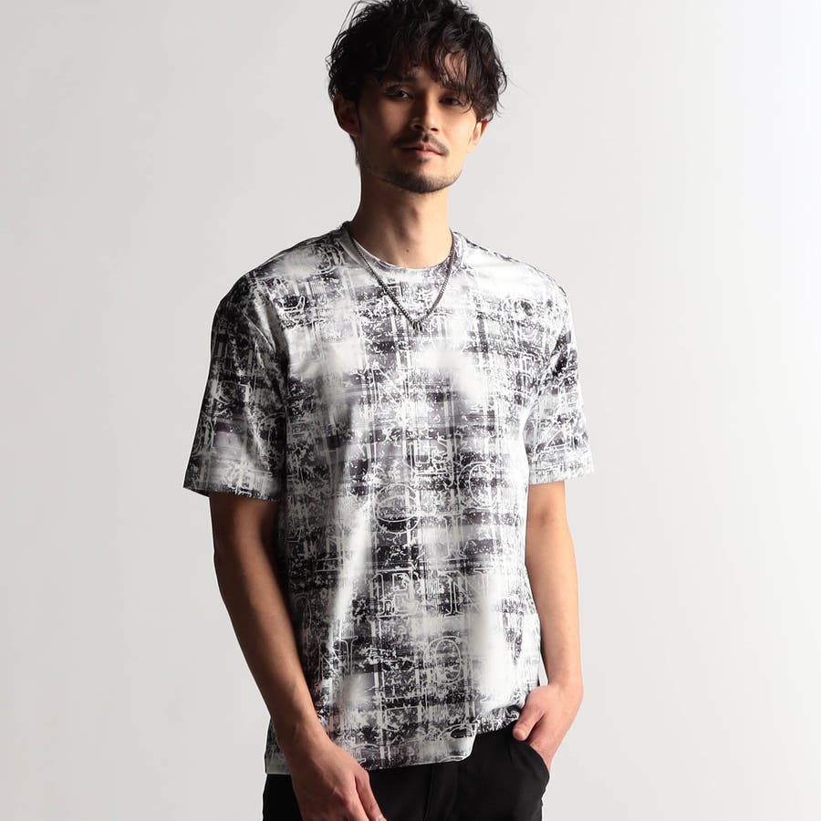 総柄プリント半袖Tシャツ[品番：NICW0005551]｜NICOLE（ニコル）の