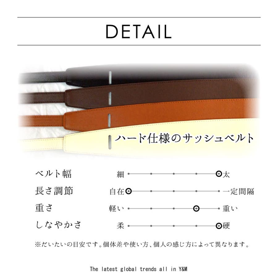 サッシュベルト hard sash[品番：YAMW0000016]｜Y&M