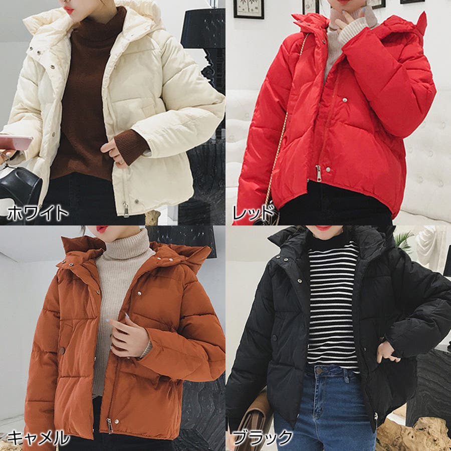 ショート丈中綿アウター レディース ショート[品番：NELW0001293