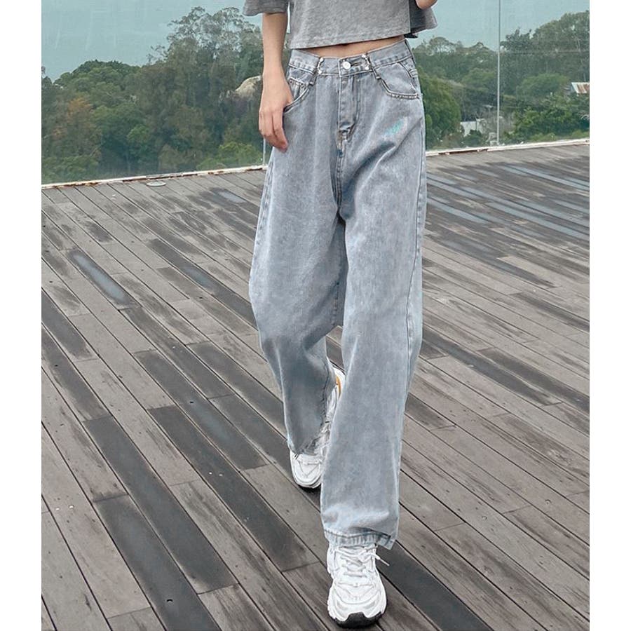 ストレートデニムパンツ レディース  ボトムス[品番：NELW0001227]｜NinaetLina（ニナエリナ）のレディースファッション通販｜SHOPLIST（ショップリスト）