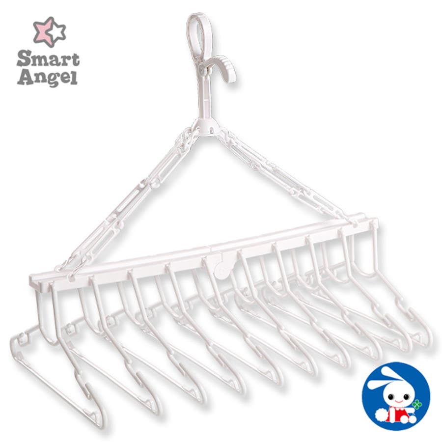 Smartangel 抗菌キッズ10連ハンガー 品番 Nmyk0048415 西松屋 ニシマツヤ のキッズファッション通販 Shoplist ショップリスト