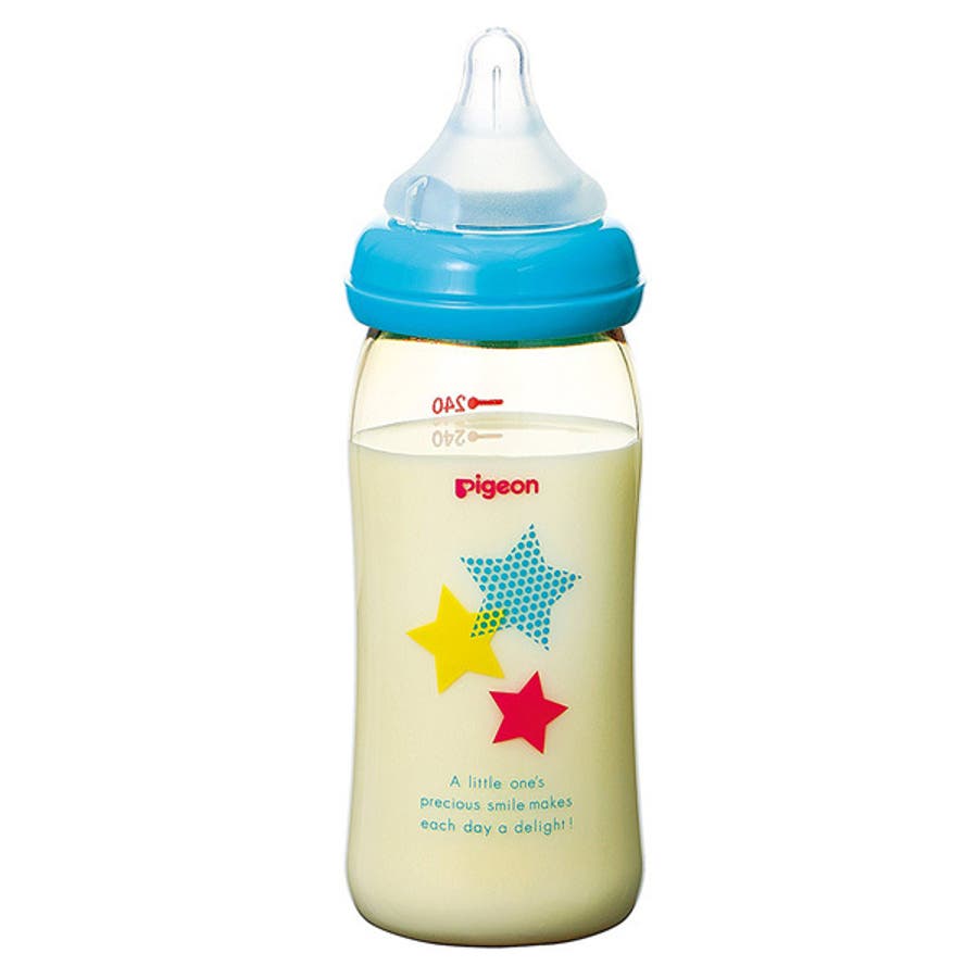 ピジョン 母乳実感 哺乳びん プラスチック製 スター 240ml 品番 Nmyk 西松屋 ニシマツヤ のキッズファッション通販 Shoplist ショップリスト