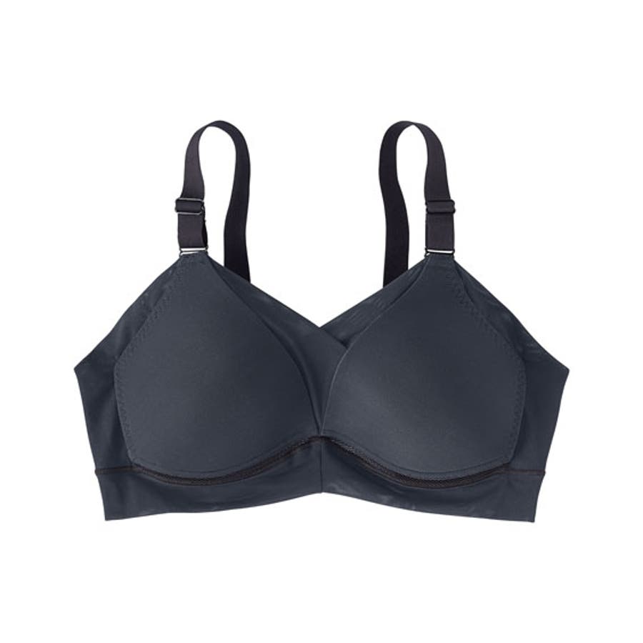 伸び伸びノンワイヤーフルカップ穴あきシームレスブラジャー(脇 伸び伸びノンワイヤーフルカップ穴あきシームレスブラジャー(脇