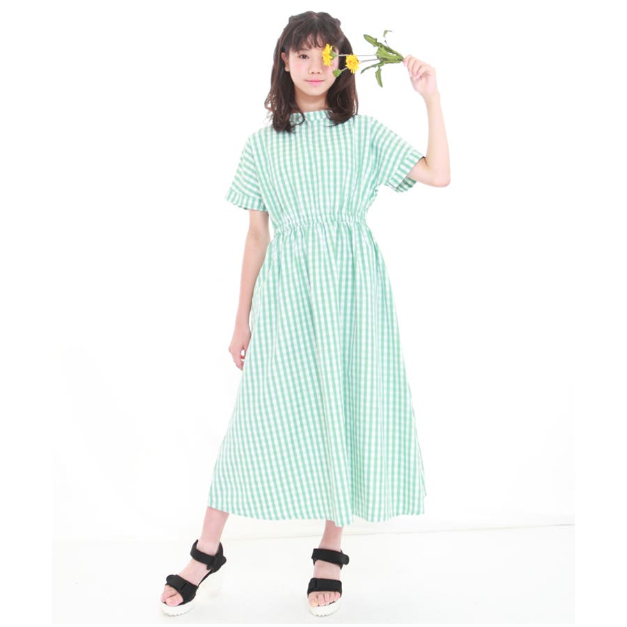 春夏 ギンガムワンピース Xs S 品番 Sttk Unica ユニカ のキッズファッション通販 Shoplist ショップリスト