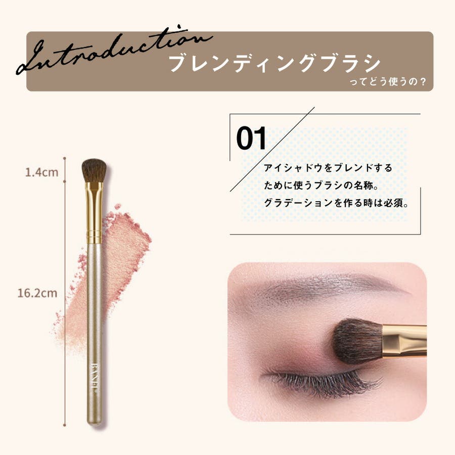 メイクブラシ メイクブラシセット 10本[品番：TENW0000208