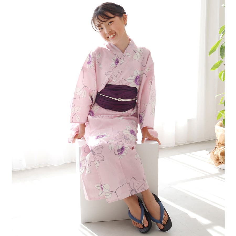 着物・浴衣 Cis 浴衣セット 2点セット 女の子浴衣[品番：NNCW0003900]｜Ainokajitsu