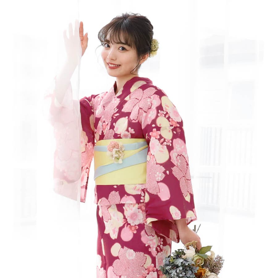 浴衣 レディース 女性浴衣[品番：NNCW0003967]｜Ainokajitsu