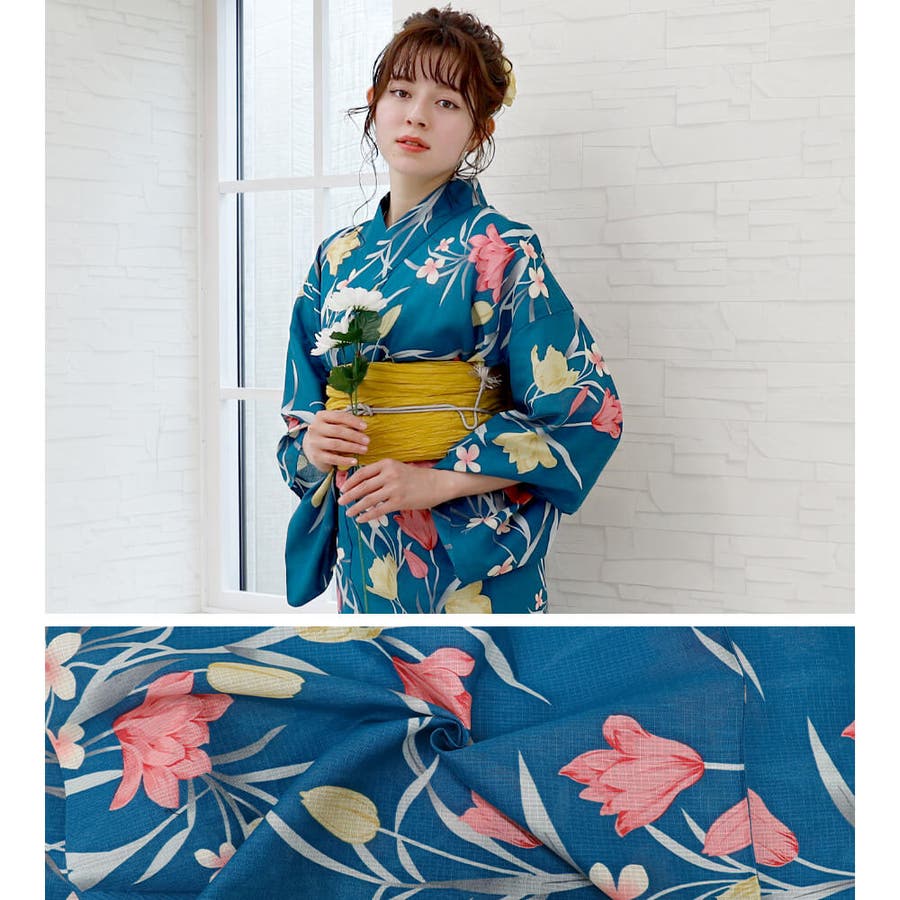 浴衣 二部式 女性浴衣[品番：NNCW0004041]｜Ainokajitsu