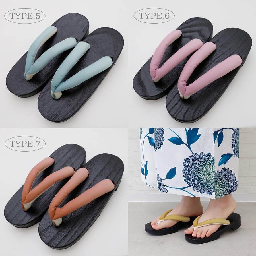 下駄 レディース サンダル[品番：NNCW0004114]｜Ainokajitsu