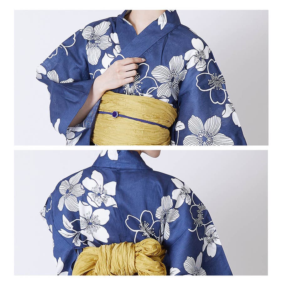浴衣 単品 綿麻[品番：NNCW0004058]｜Ainokajitsu（アイノカジツ