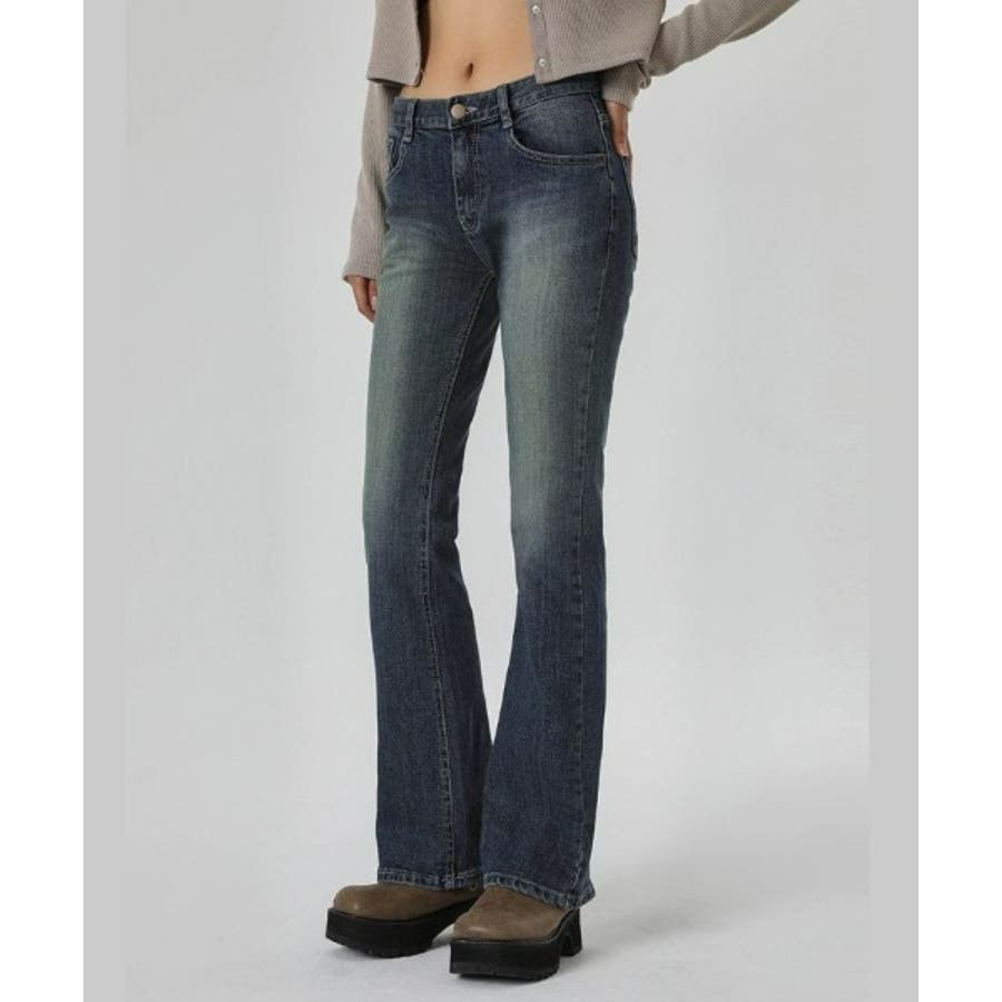 BLACKUP(ブラックアップ)シュミットローウエストブーツカット