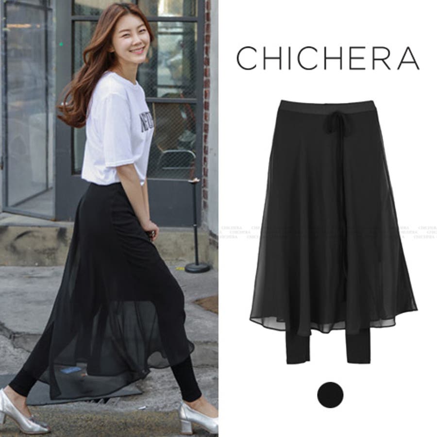 CHICHERAシースルースカート＆レギンス スカート レギンス[品番
