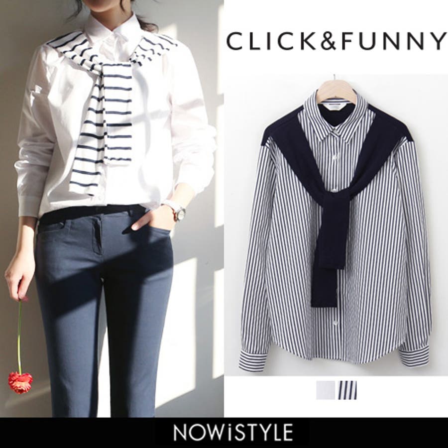Click Amp Funnyプロデューサー風シャツ韓国韓国ファッション シャツ 品番 Nwiw 3rd Spring サードスプリング のレディースファッション通販 Shoplist ショップリスト
