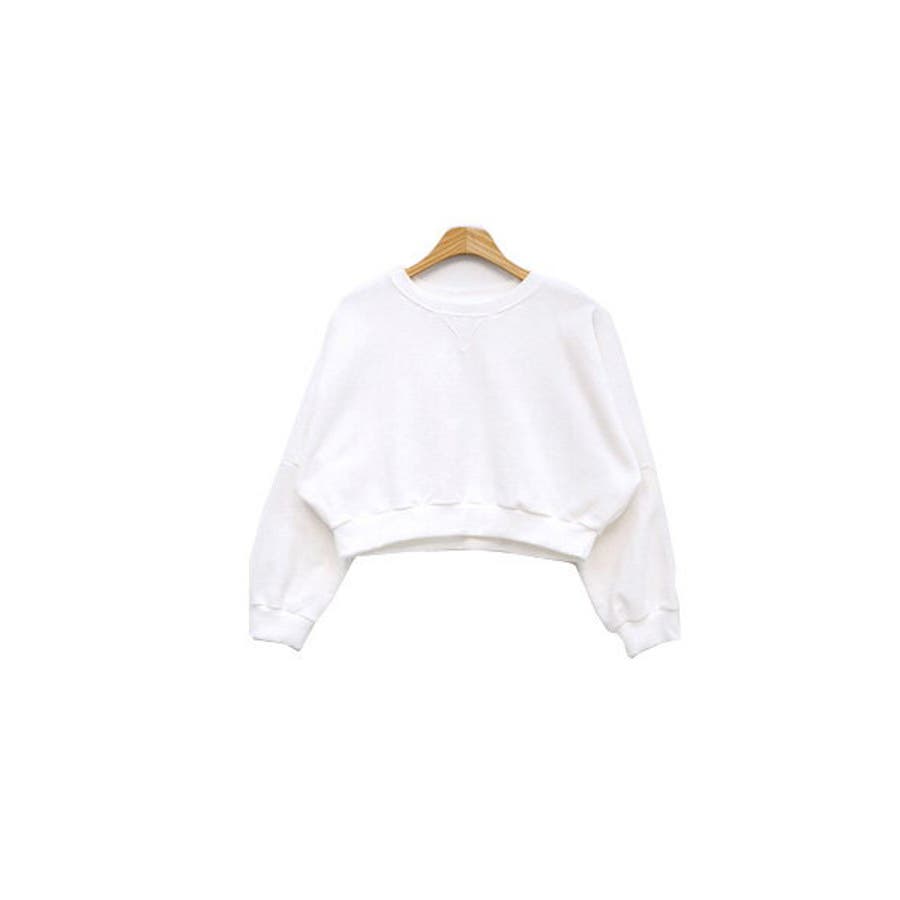 CHUUクロップド丈CHUUトレーナー韓国韓国ファッション トレーナー トップス[品番：NWIW0004403]｜3rd  Spring（サードスプリング）のレディースファッション通販｜SHOPLIST（ショップリスト）