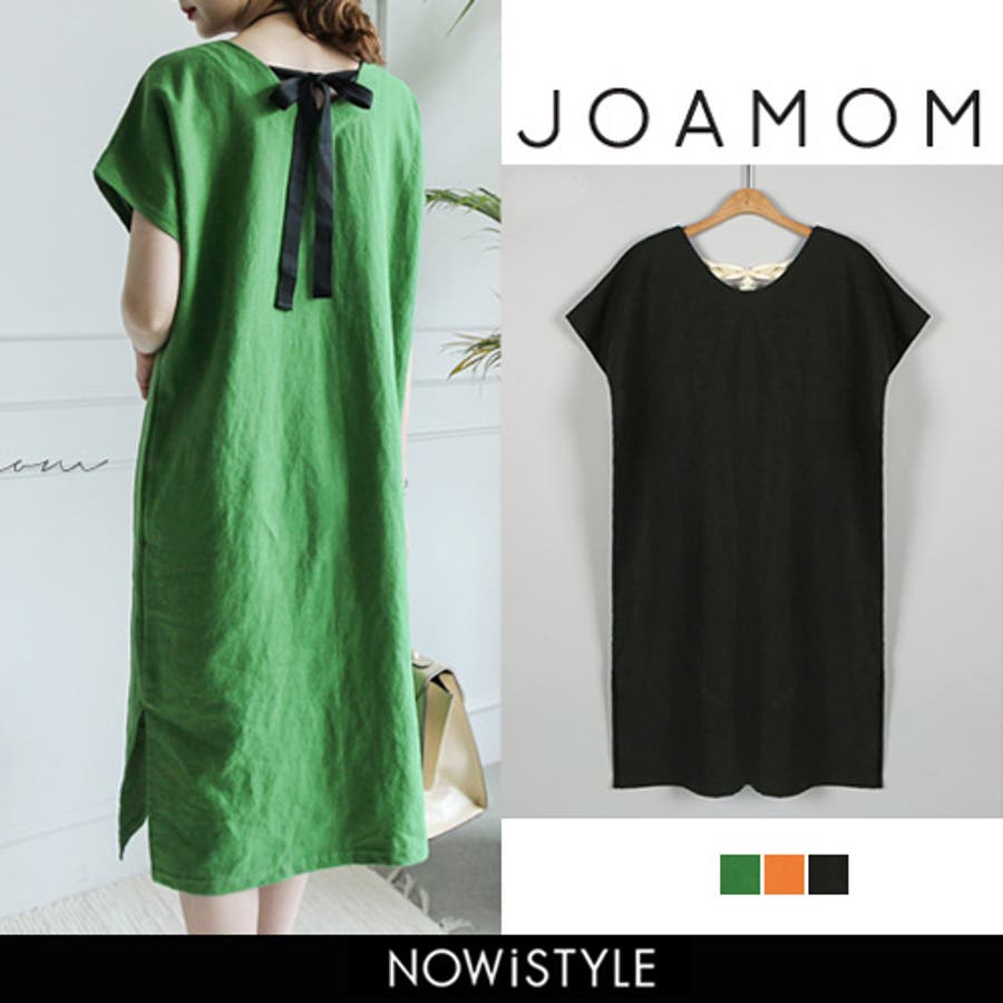 Joamomバックリボンリネンワンピース 韓国 韓国ファッション 品番 Nwiw 3rd Spring サードスプリング のレディースファッション通販 Shoplist ショップリスト