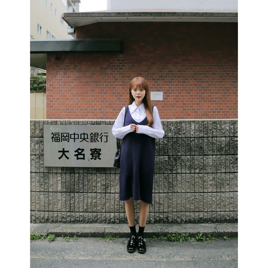 Merongshopニットビスチェワンピース 韓国 韓国ファッション 品番 Nwiw 3rd Spring サードスプリング のレディースファッション通販 Shoplist ショップリスト