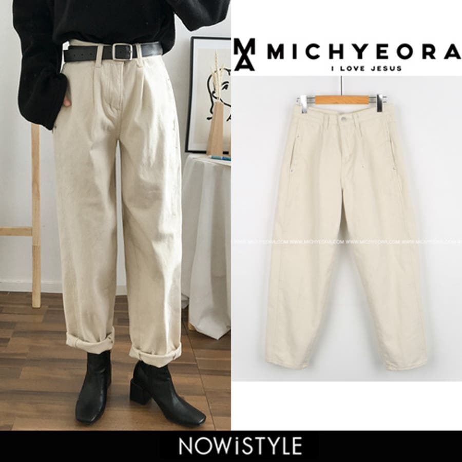 Michyeoraワイドコットンパンツ韓国 韓国ファッション パンツ 品番 Nwiw 3rd Spring サードスプリング の レディースファッション通販 Shoplist ショップリスト