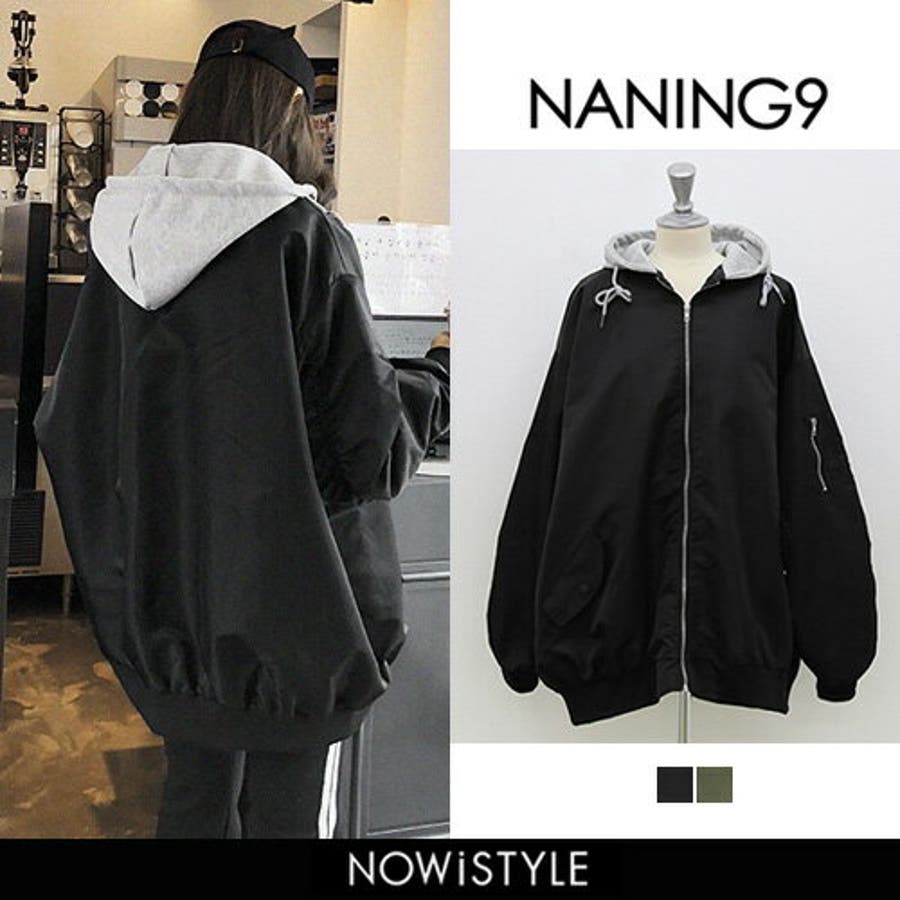 Naning9フード付ma 1韓国 韓国ファッション 品番 Nwiw 3rd Spring サードスプリング のレディースファッション 通販 Shoplist ショップリスト
