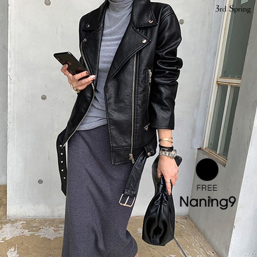 Naning9レザーライダースジャケット韓国 韓国ファッション レザージャケット 品番 Nwiw 3rd Spring サードスプリング のレディースファッション通販 Shoplist ショップリスト