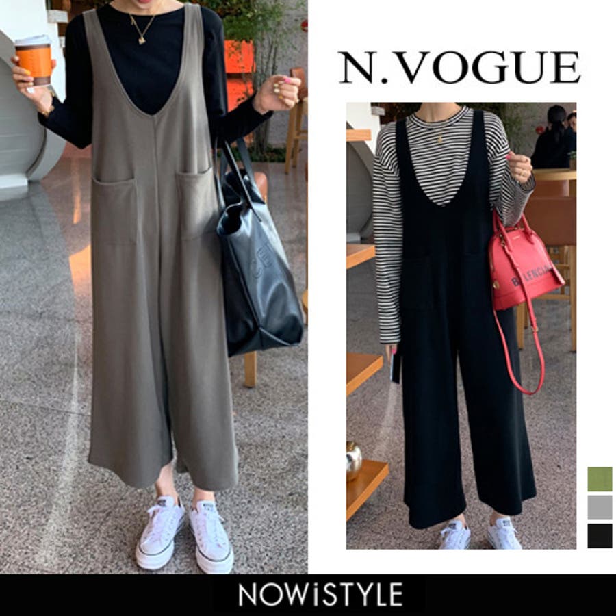 N Vogueバックリボンオールインワン韓国 韓国ファッション 品番 Nwiw 3rd Spring サードスプリング のレディース ファッション通販 Shoplist ショップリスト