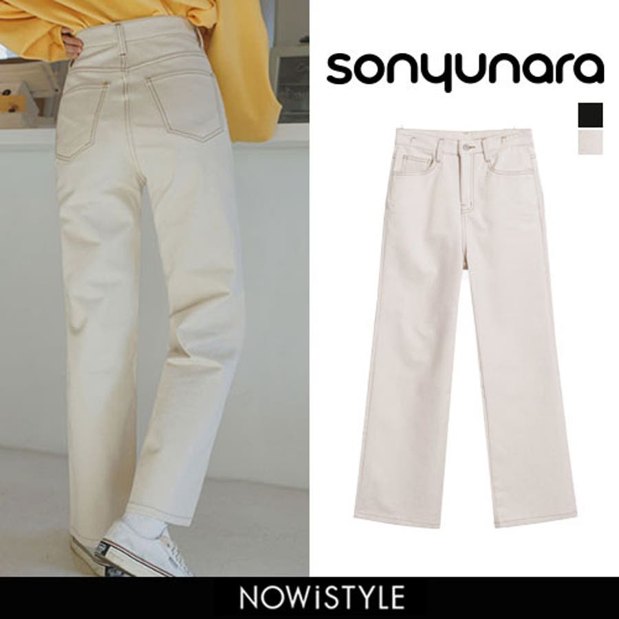 Sonyunaraステッチワイドパンツ韓国 韓国ファッション ステッチ 品番 Nwiw 3rd Spring サードスプリング のレディースファッション通販 Shoplist ショップリスト