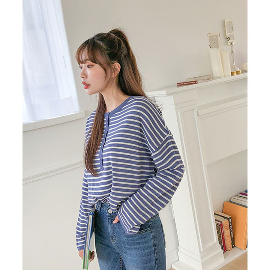Sonyunaraボタンネックボーだニットt韓国 韓国ファッション 秋 品番 Nwiw 3rd Spring サードスプリング のレディースファッション通販 Shoplist ショップリスト
