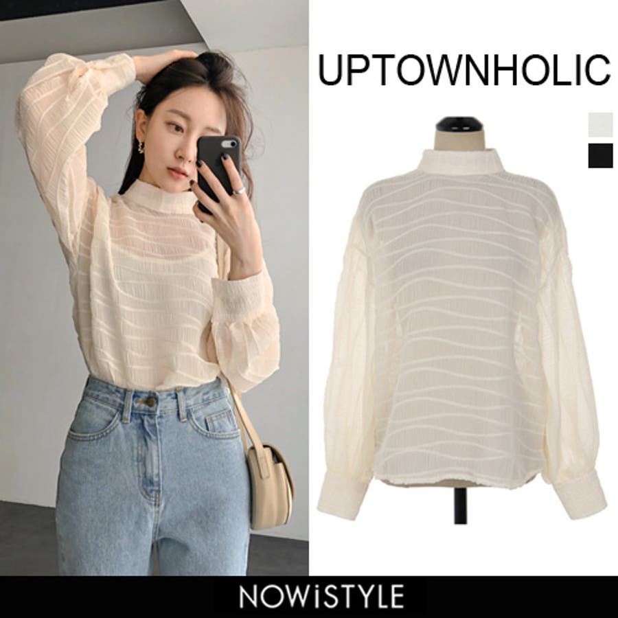 Uptownholicシースルーハイネックブラウス韓国 韓国ファッション ブラウス 品番 Nwiw 3rd Spring サードスプリング のレディースファッション通販 Shoplist ショップリスト
