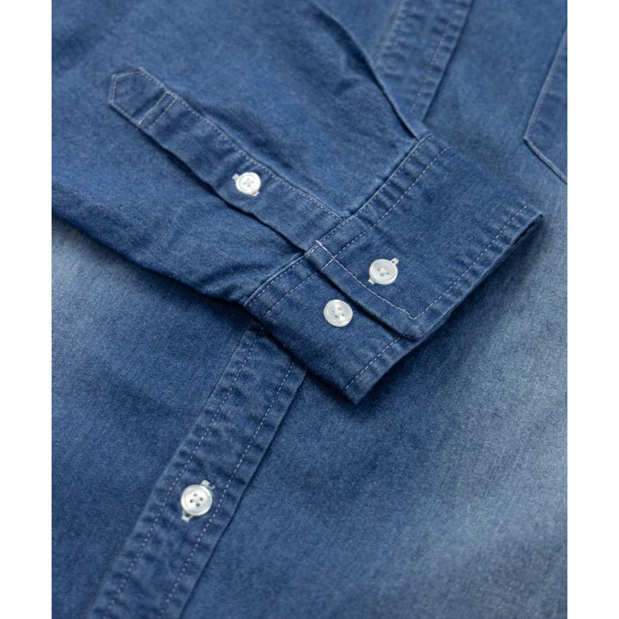 6.5oz 長袖 ウエスタンデニムシャツ[品番：NYLM0010034]｜Nylaus（ナイラス）のメンズ ファッション通販｜SHOPLIST（ショップリスト）