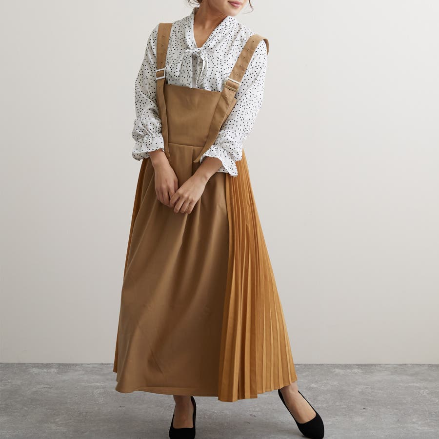 値下げします※エルアンノワール サイドプリーツが可愛い