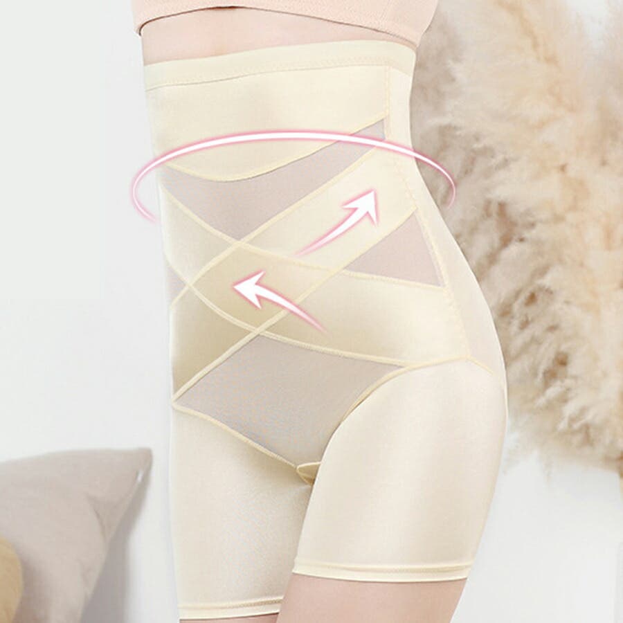 クロスボディシェイパー ショーツ ハイウエスト[品番：XL000002873