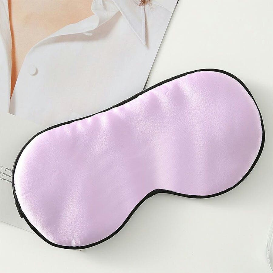Amazon.co.jp: ピンクチェリースリープマスク、睡眠用アイマスク