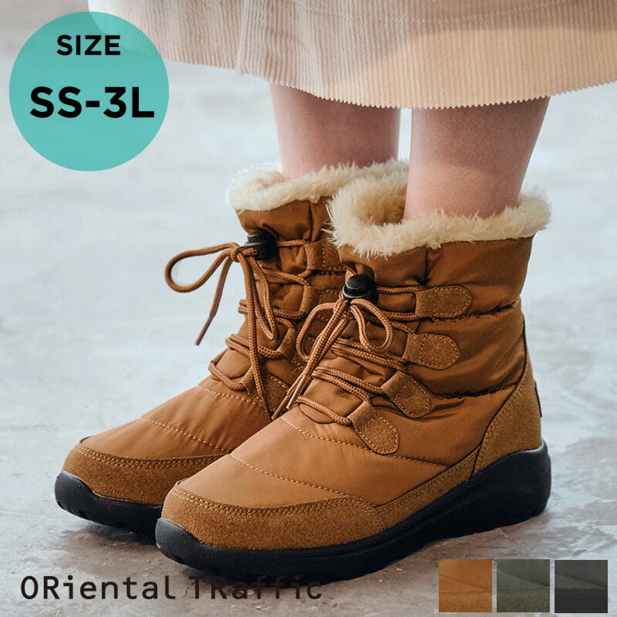 レースアップスノーブーツ レディースシューズ 品番 Orts Oriental Traffic オリエンタルトラフィック のレディース ファッション通販 Shoplist ショップリスト