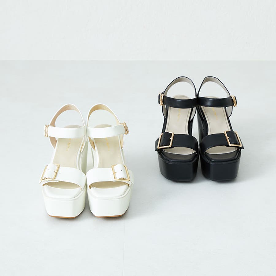 バックルベルト厚底サンダル/31210[品番：ORTS0004097]｜ORiental