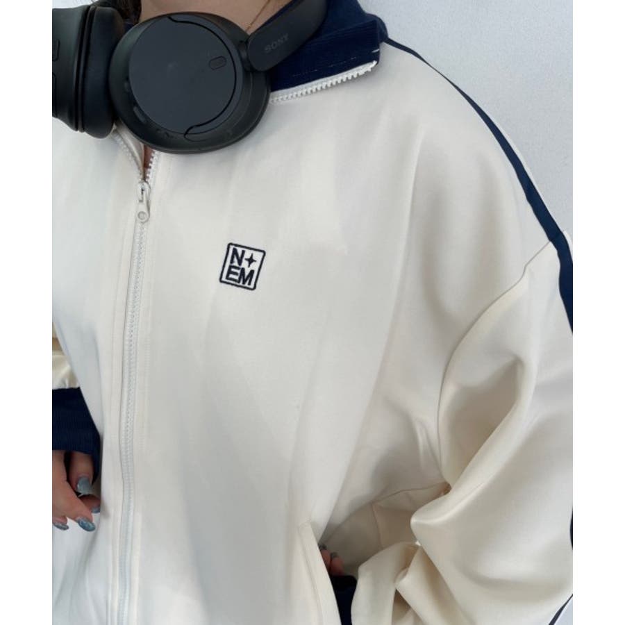 ワンポイント刺繍トラックジャケット[品番：ORYW0000001]｜nemne（ネンネ）のレディースファッション通販｜SHOPLIST（ショップリスト）