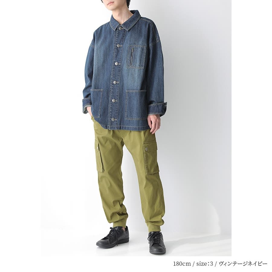 新品 21SS AUBERGE カバーオール パッチワーク メンズ